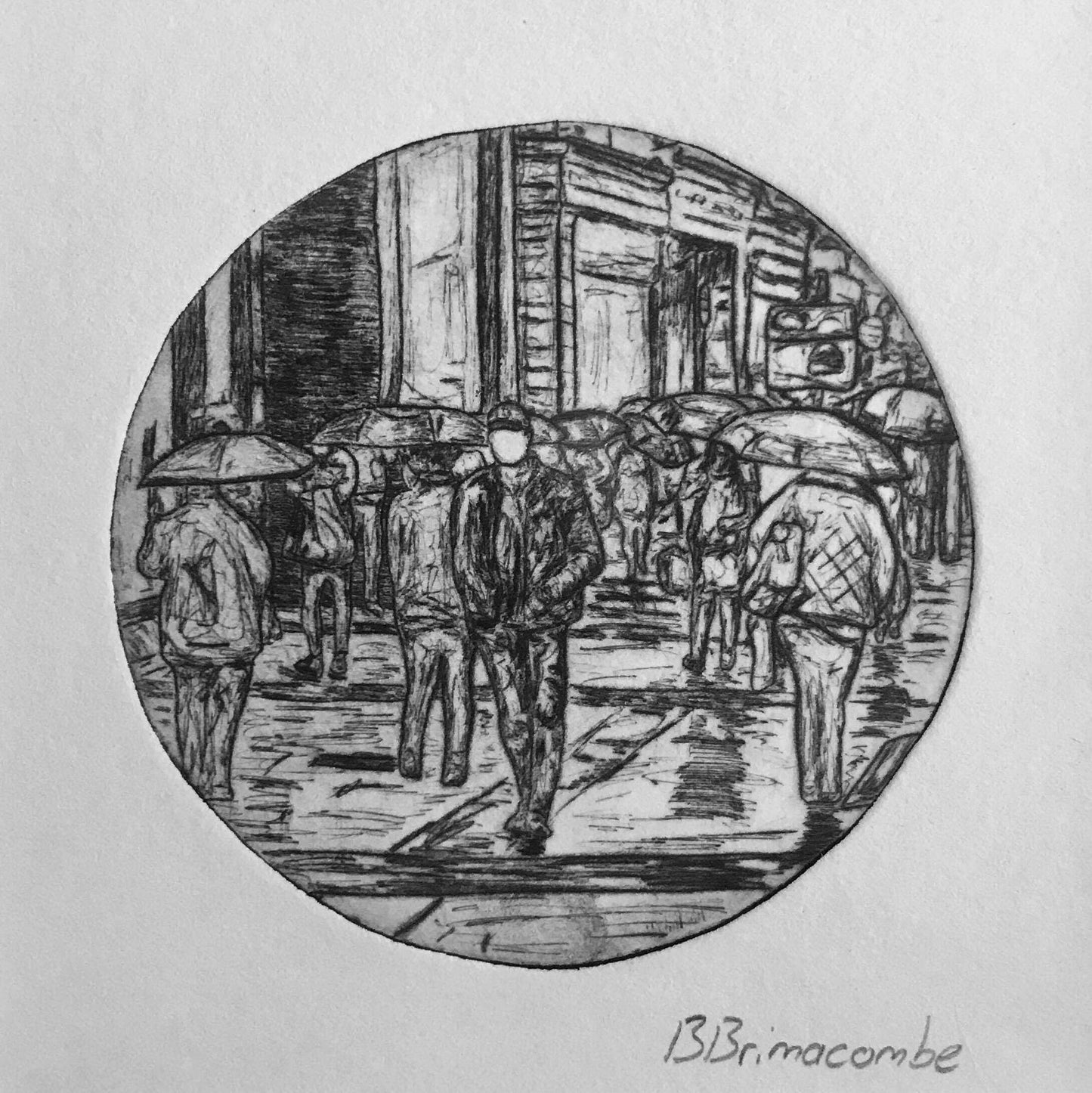 Faceless Crowd