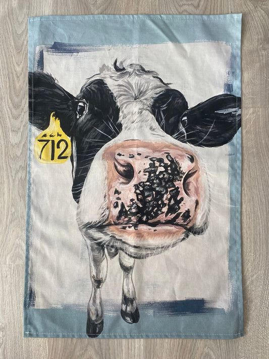 Mad Mags tea towel